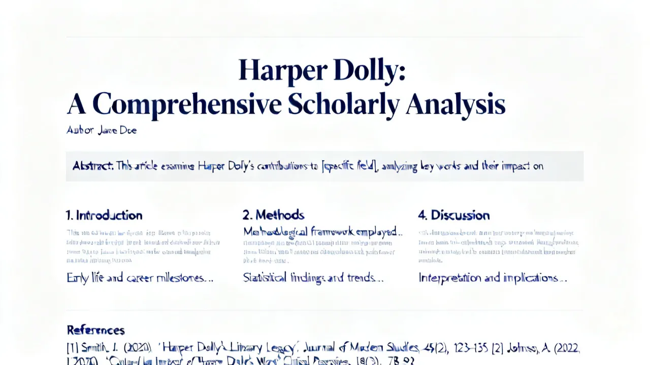 The Multifaceted Harper Dolly