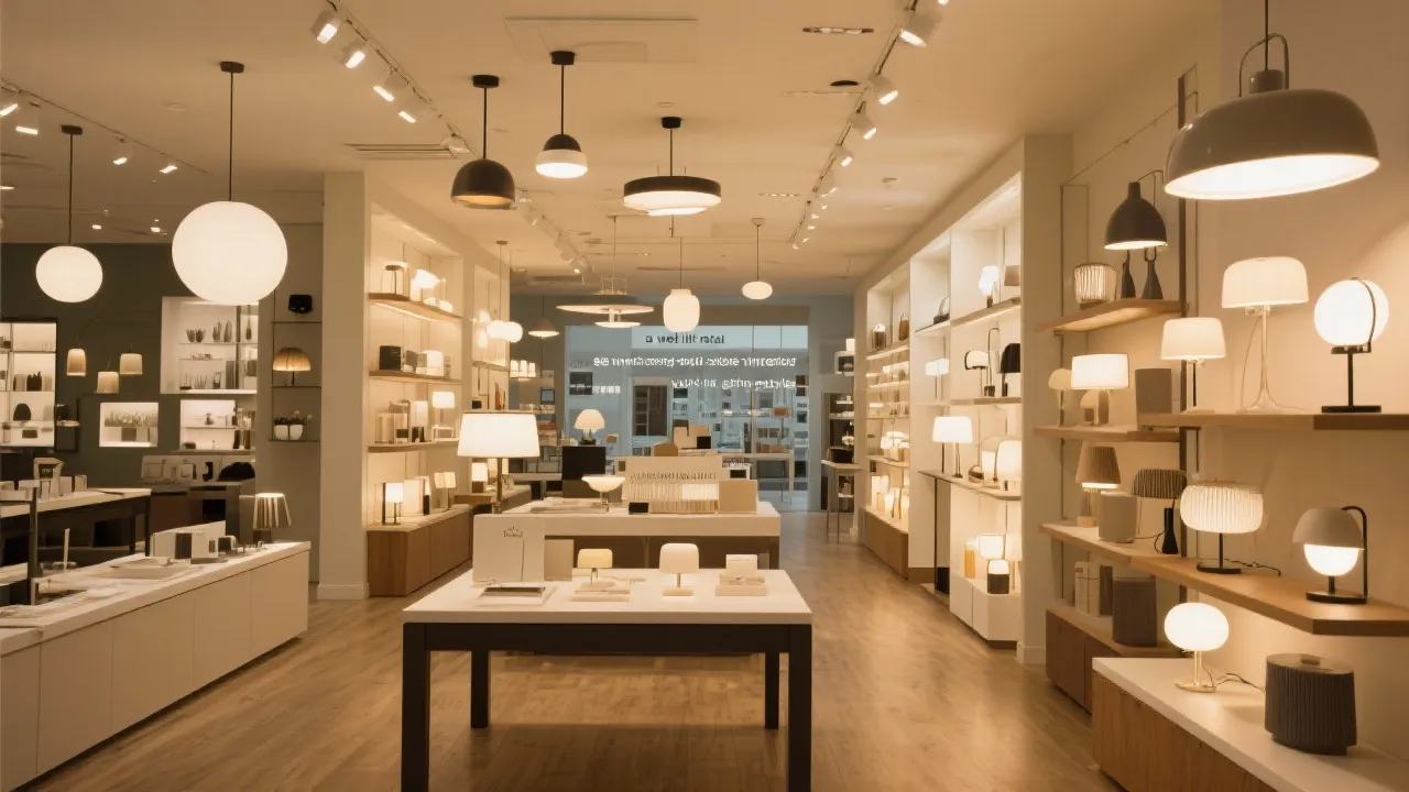 Iluminación Estrategica para Comercios