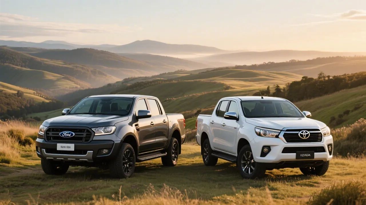 Comparing Ranger and Hilux