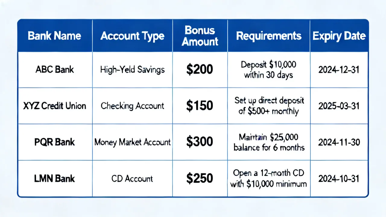 Exploring Online Bank Offers