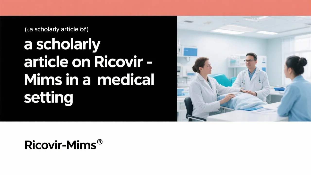 Understanding Ricovir Mims Benefits