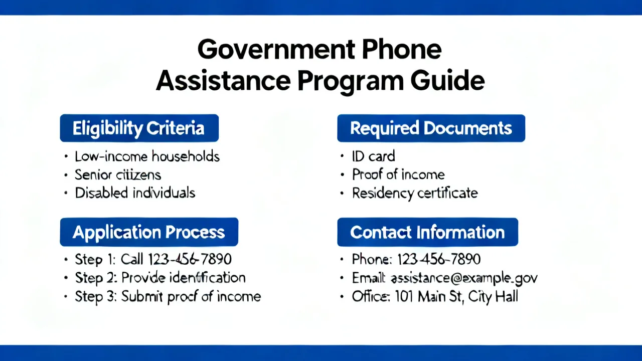 Understanding Government Phone Assistance
