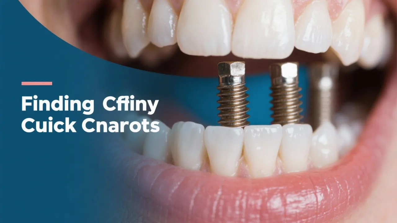 Find Dental Implants Nearby Fast