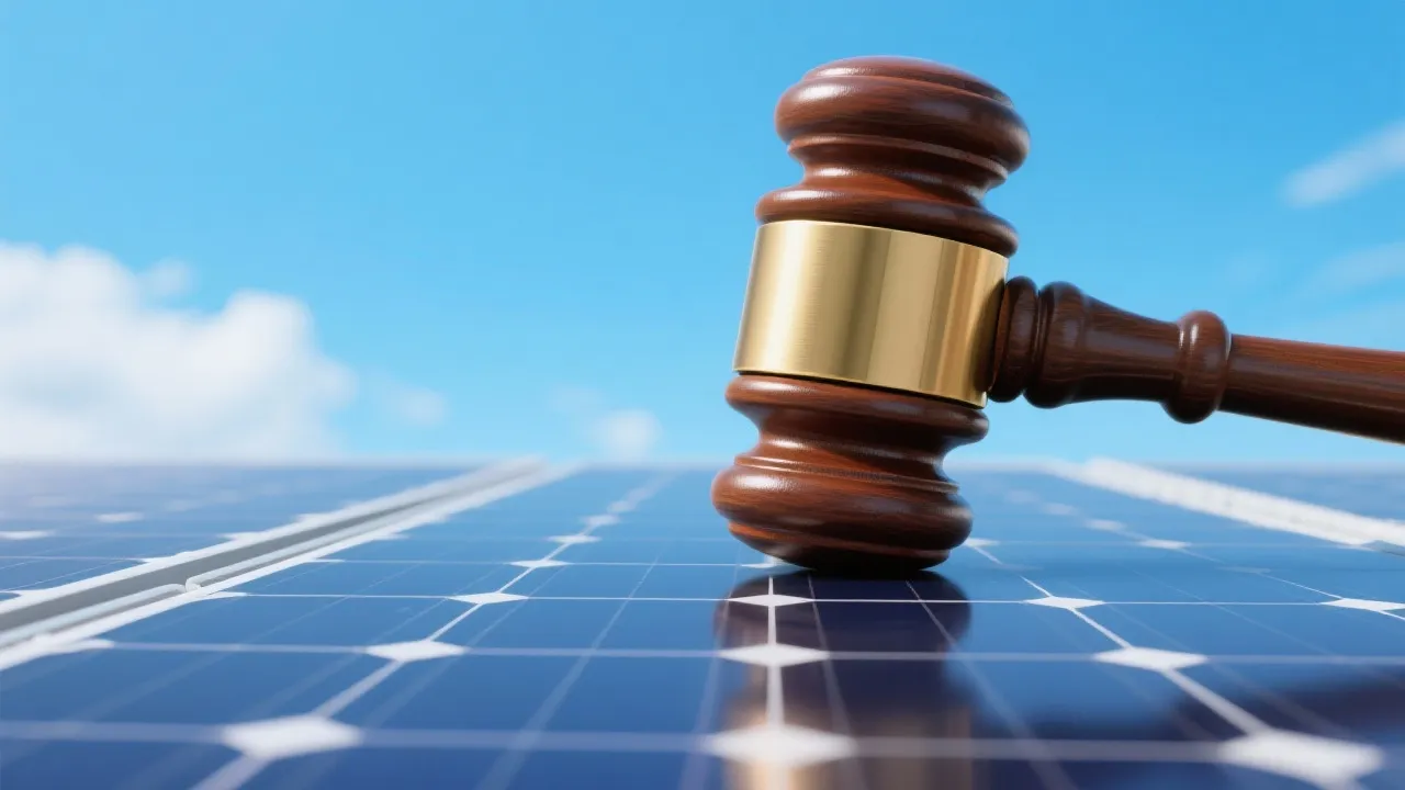 Legal Steps against Solar Firms