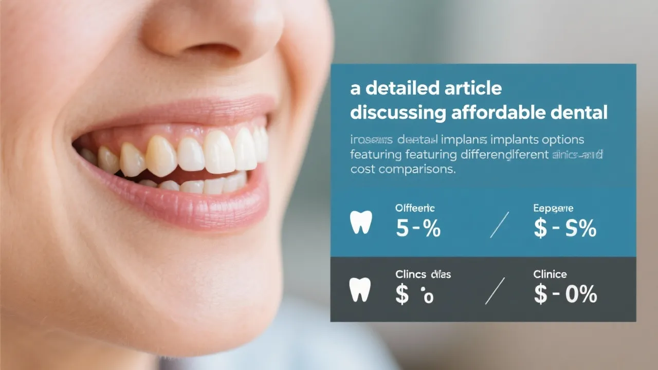 Affordable Dental Implant Insights