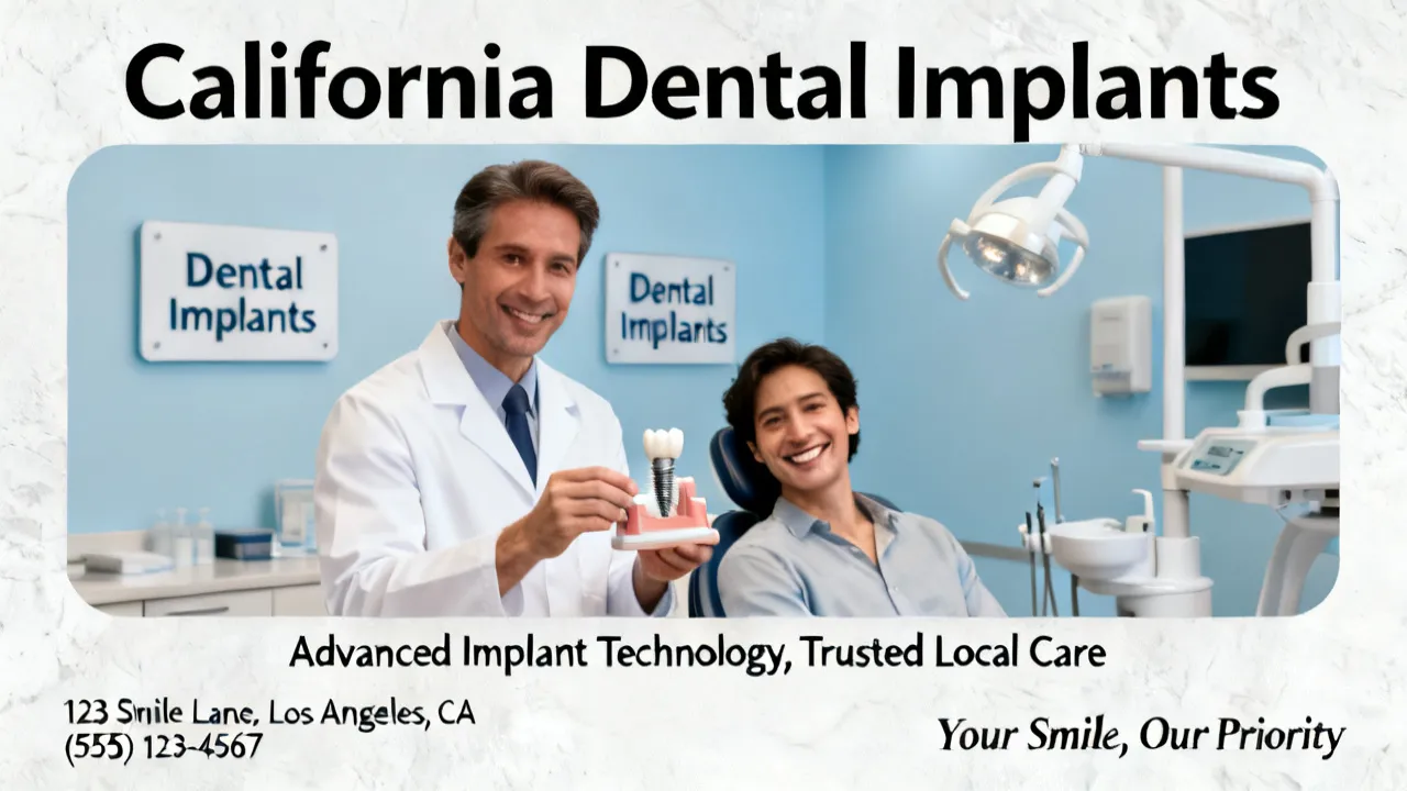 Affordable Dental Implants in California